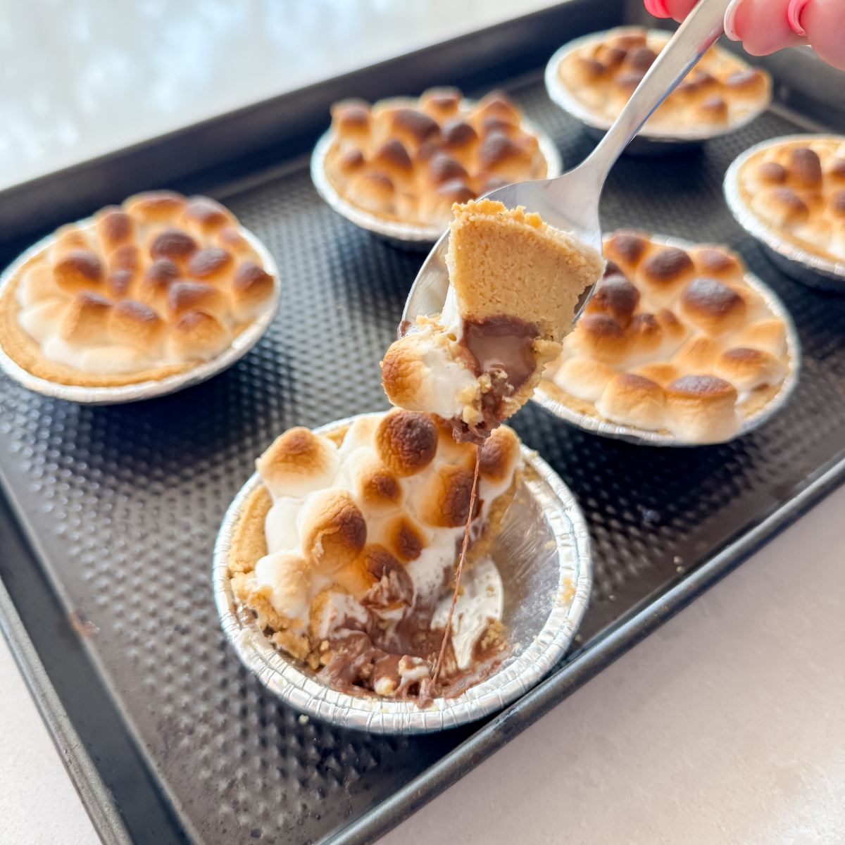 gooey s'mores pie