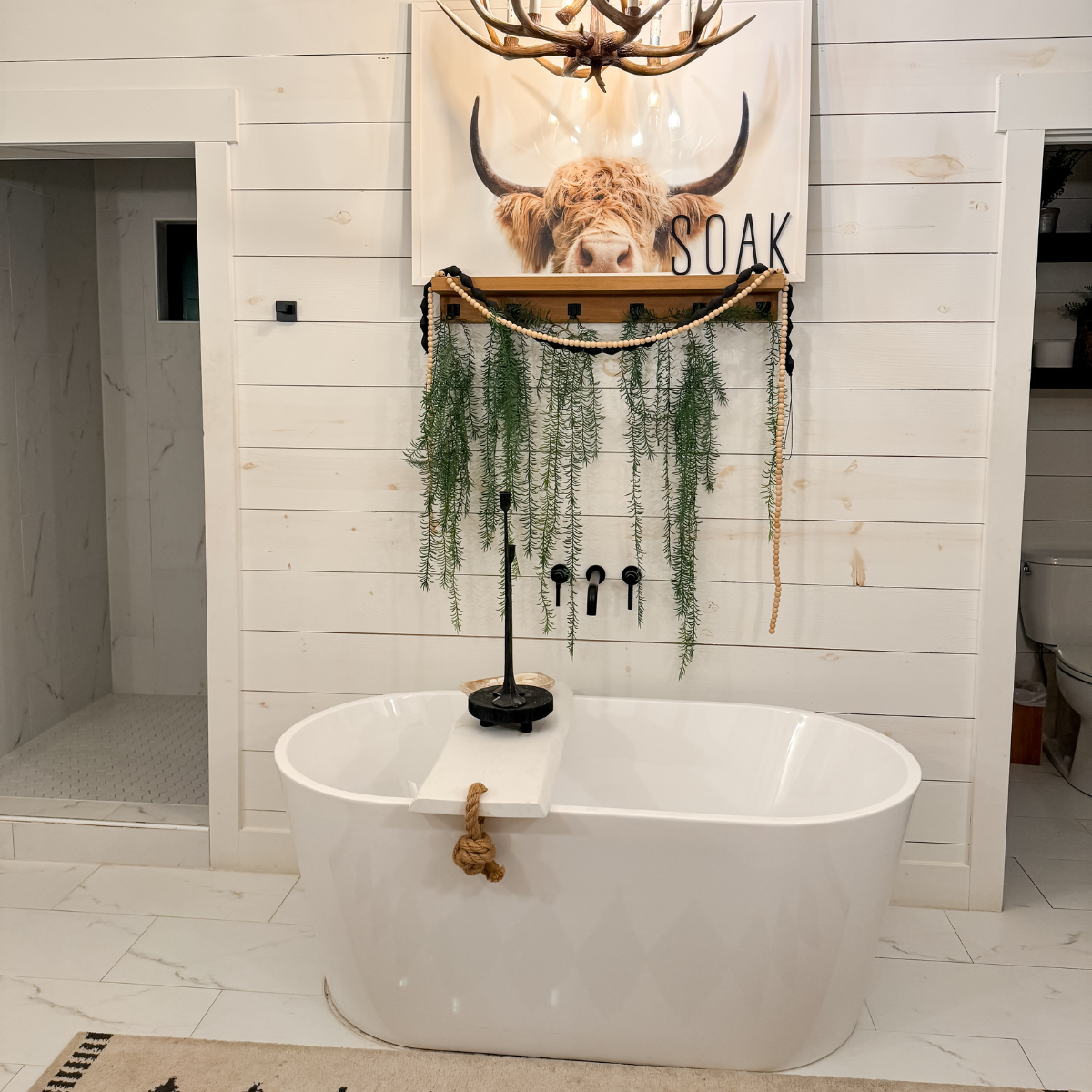 spanish angels cabin master bath