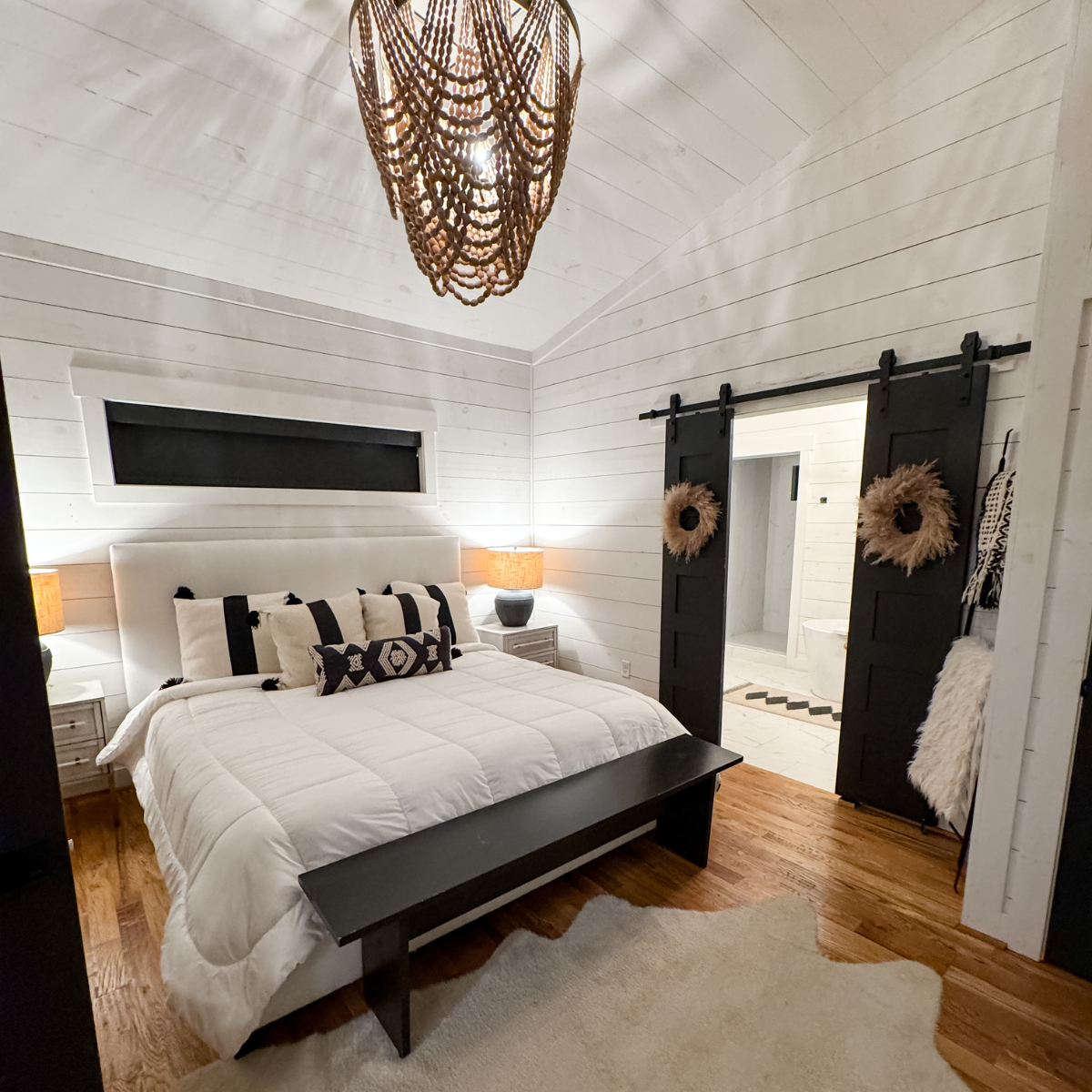 spanish angels cabin master bedroom