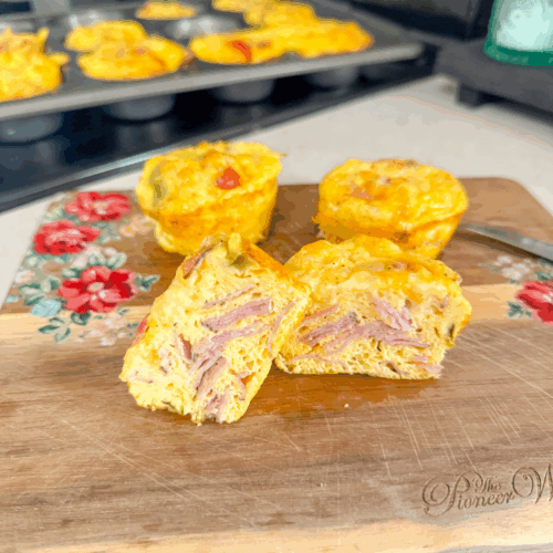 Ham and cheese egg muffins cover photo