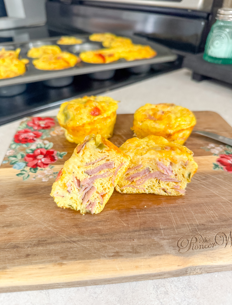 Ham and cheese egg muffins cover photo