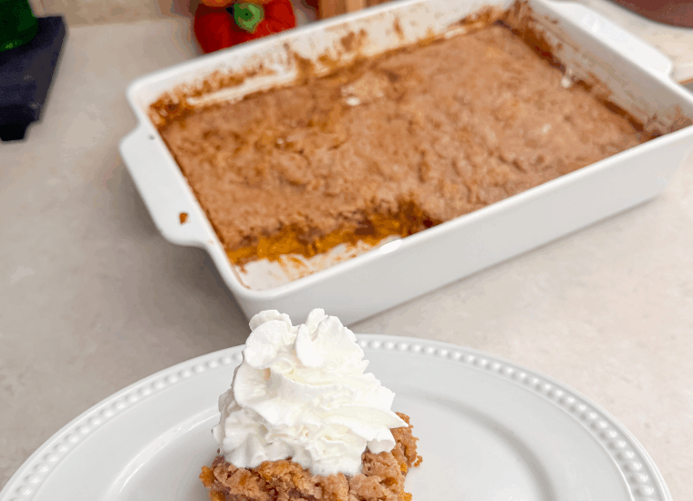 pumpkin dump cake cover photo